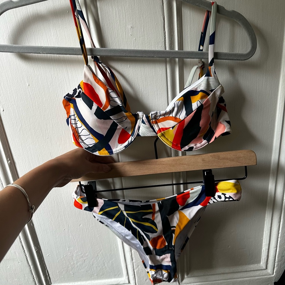 Colorful Abstract Bikini Set